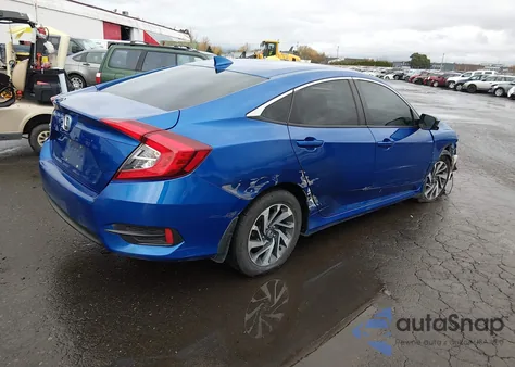 2017 Honda Civic Ex z USA, uszkodzony, nr VIN 2HGFC2F79HH529019